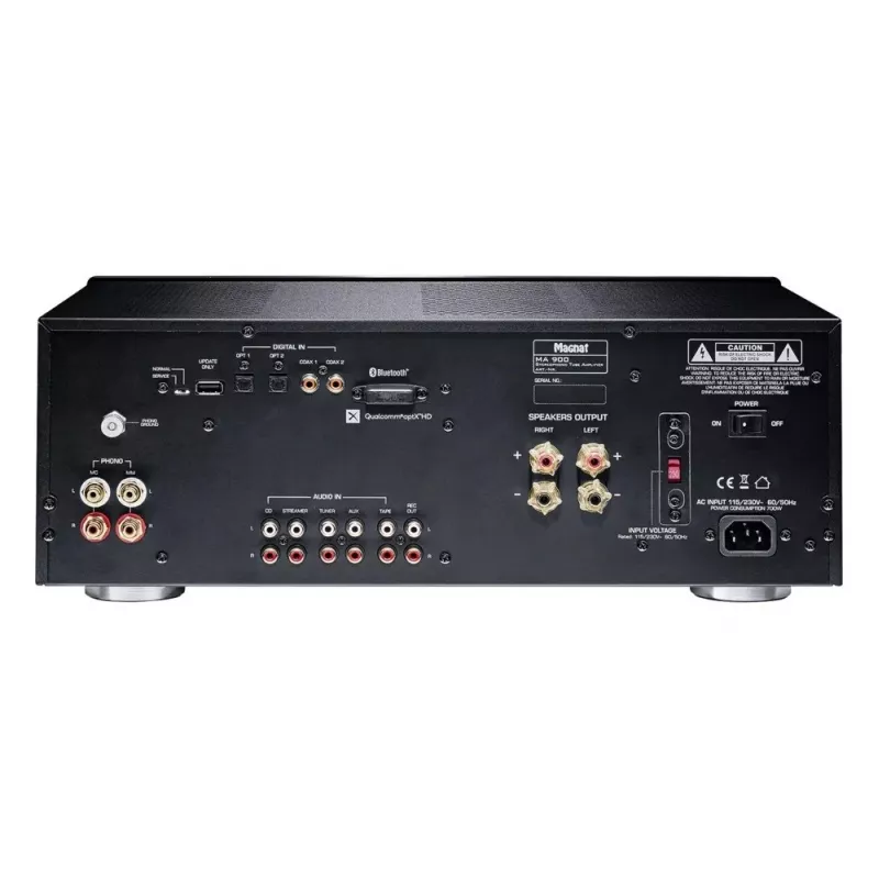 MAGNAT MA-900 STEREOVERSTERKER ZWART