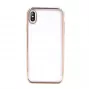 Hoesje van zachte TPU Devia voor iPhone XS Max, goudkleurig
