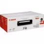 Canon 718 BK (2662B017) tonercartridge, dubbelpak (2 st.), zwart