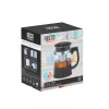 Resto Kitchenware 90512 theepot eenpersoonstheepot 950 ml zwart, transparant