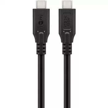 Goobay 74190 USB-kabel zwart