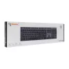 Draadloos toetsenbord SBOX WK-131 US, compact metalen design, US-layout