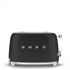 Toaster Smeg 50's Style TSF01BLMEU 2 sneetjes zwart roestvrijstaal