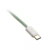 Ducky Premicord USB-kabel 1,8 m USB A USB C blauw groen