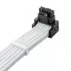 CableMod C-Series Pro aansluitkabel - variant A, 90°, 16-pin naar 2x8-pin PCIe, wit