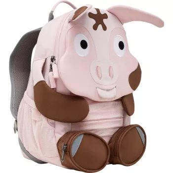 Rugzak Affenzahn Big Friend Tonie Pig roze/bruin — kinderrugzak, klein formaat