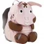 Rugzak Affenzahn Big Friend Tonie Pig roze/bruin — kinderrugzak, klein formaat