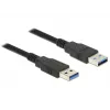 USB-kabel DeLOCK 85059 USB 3.2 Gen 1 0,5 m zwart