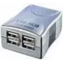 ROLINE Secomp VALUE USB 2.0 Mini-hub - hub - 4 x USB 2.0 - desktop (21.15.9475)