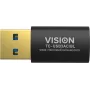 Vision Professional - USB-adapter - USB Type-A (M) naar 24-polig USB-C (W) - USB3.0 - zwart (TC-USB3AC/BL)
