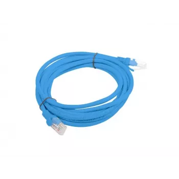 Patchkabel LANBERG PCU6-20CC-0300-B RJ45 Cat.6 3 m blauw U/UTP CCA 250 MHz
