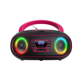 Persoonlijke cd-speler Denver TDB-212P roze 3,6W DAB+ FM
