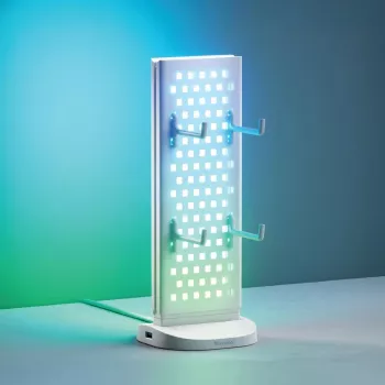 Nanoleaf Pegboard Desk Dock, wit | 15 W | RGB