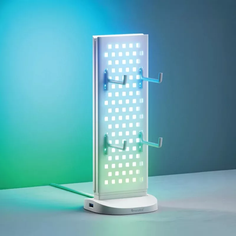 Nanoleaf Pegboard Desk Dock, wit | 15 W | RGB