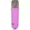 NT1 Signature + XLR-kabel + desktop-studioarm, microfoon lila, bundel