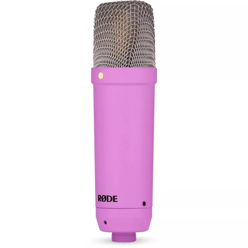 NT1 Signature + XLR-kabel + desktop-studioarm, microfoon lila, bundel