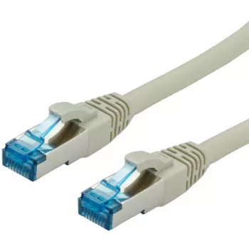 S/FTP-patchkabel VALUE Cat.6a grijs 15 m