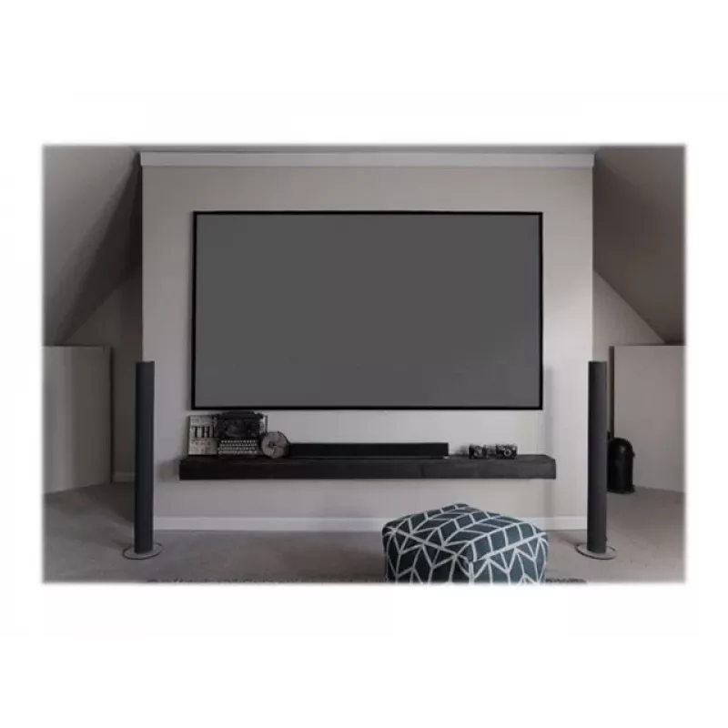 Elite Screens | vast frame projectiescherm | AR120DHD3 | diagonaal 120 inch | 16:9 | zwart