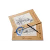 Teken- en schetspapier SMLT A4, 160 g/m², 20 vel, gelijmd