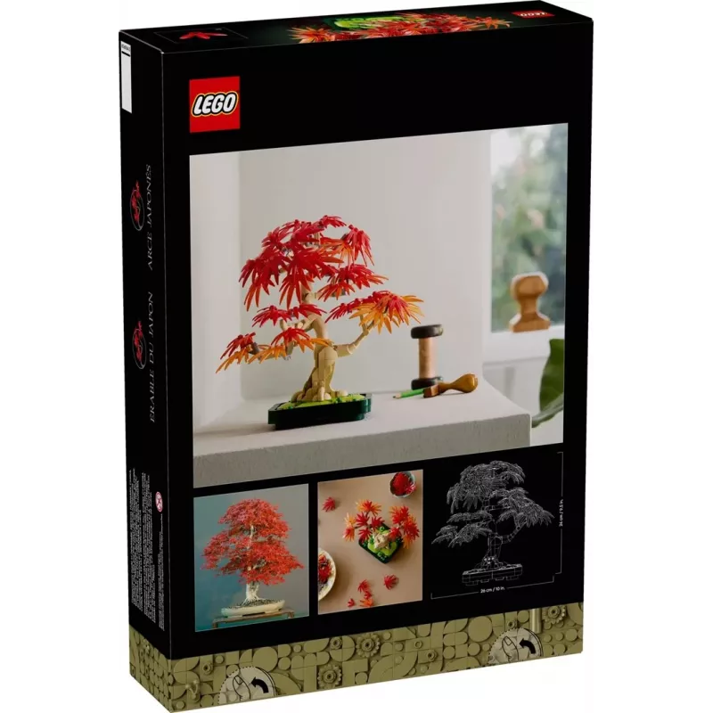 LEGO BOTANICALS 10348 Japanse rode esdoorn bonsai-boom