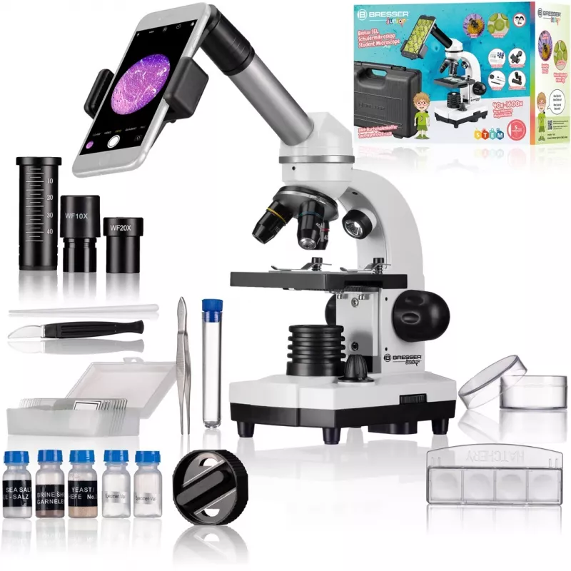 Optische microscoop Bresser JUNIOR Biolux SEL 1600x 40x tot 1600x