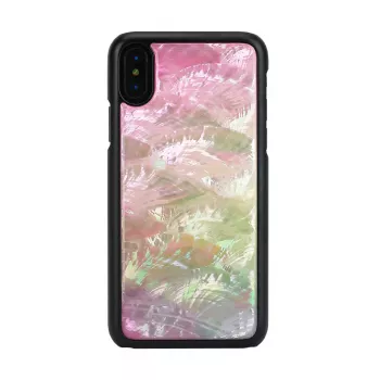 iKins Water Flower hoesje voor iPhone XS/X, zwart, K1690J