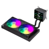 Gamemax CPU-vloeistofkoeler | GLACIER 240 LCD BK | Intel, AMD