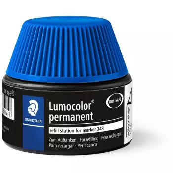Markervulinkt Staedtler Lumocolor 488 48-3 blauw 30 ml