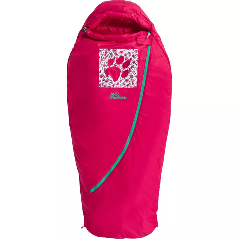 Jack Wolfskin slaapzak GROW UP DREAMER (roze)