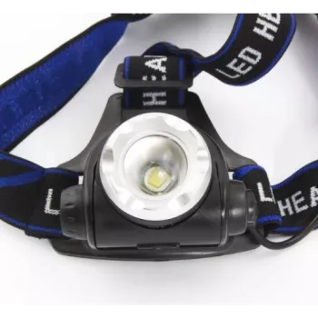 Hoofdlamp ESPERANZA EOT005 — LED Cree T6, 3W, 600 lm, AA x2, aluminium behuizing, waterdicht, schokbestendig, verstelbare hoofdband