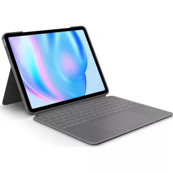 Logitech Combo Touch QWERTY US International Smart Connector grijs