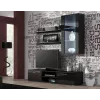 Cama tv-standaard SOHO 180 zwart/zwart glanzend