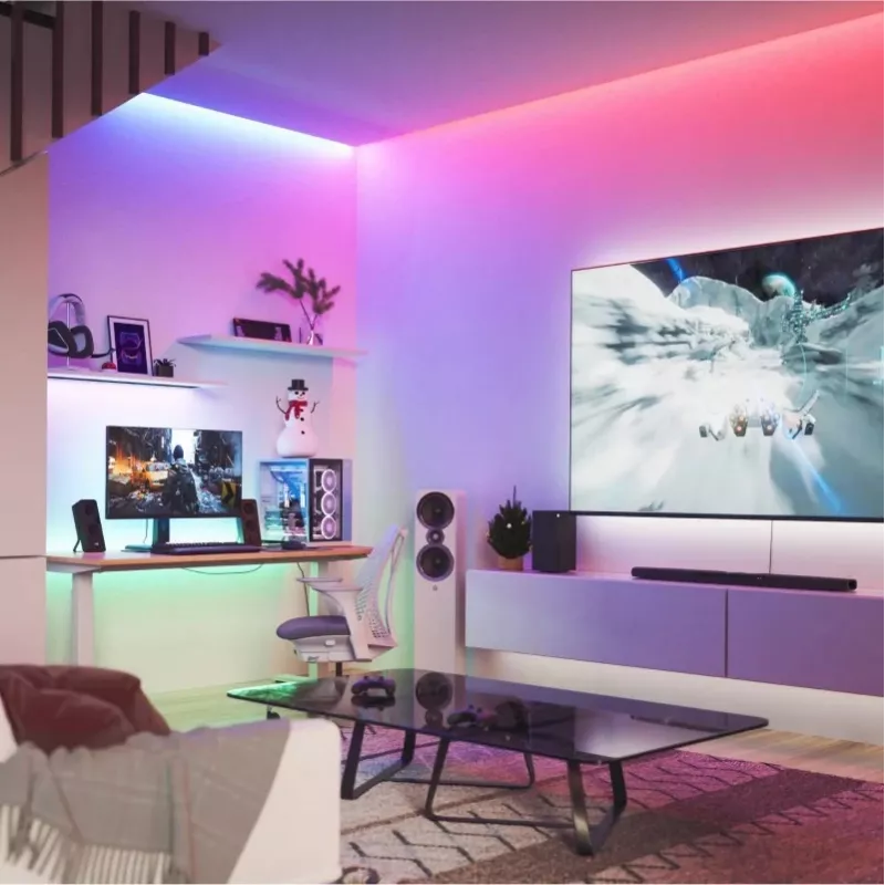 Nanoleaf Essentials Light Strips uitbreiding 2 meter | 23 W | RGBCW | Bluetooth, Thread | 2700 - 6500 K