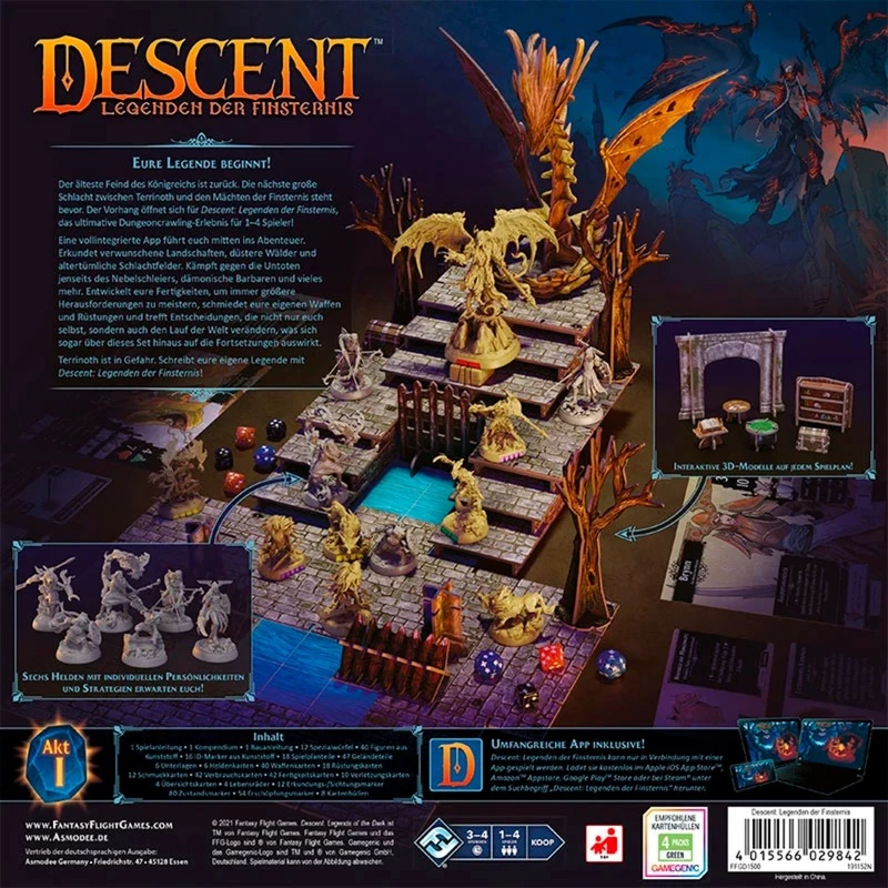 Bordspel Asmodee FFGD1500 — rollenspel, aanbevolen leeftijd 14+