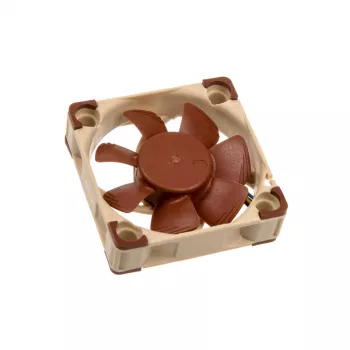 Noctua NF-A4x10 PWM ventilator 40x10 mm, 12 V, PWM, 1000–5000 RPM, 8,9 m³/u, SSO-lager, rood/beige