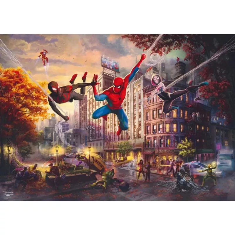 Legpuzzel Schmidt Spiele Thomas Kinkade Studios 1000 stukjes Marvel Spider-Man & Friends