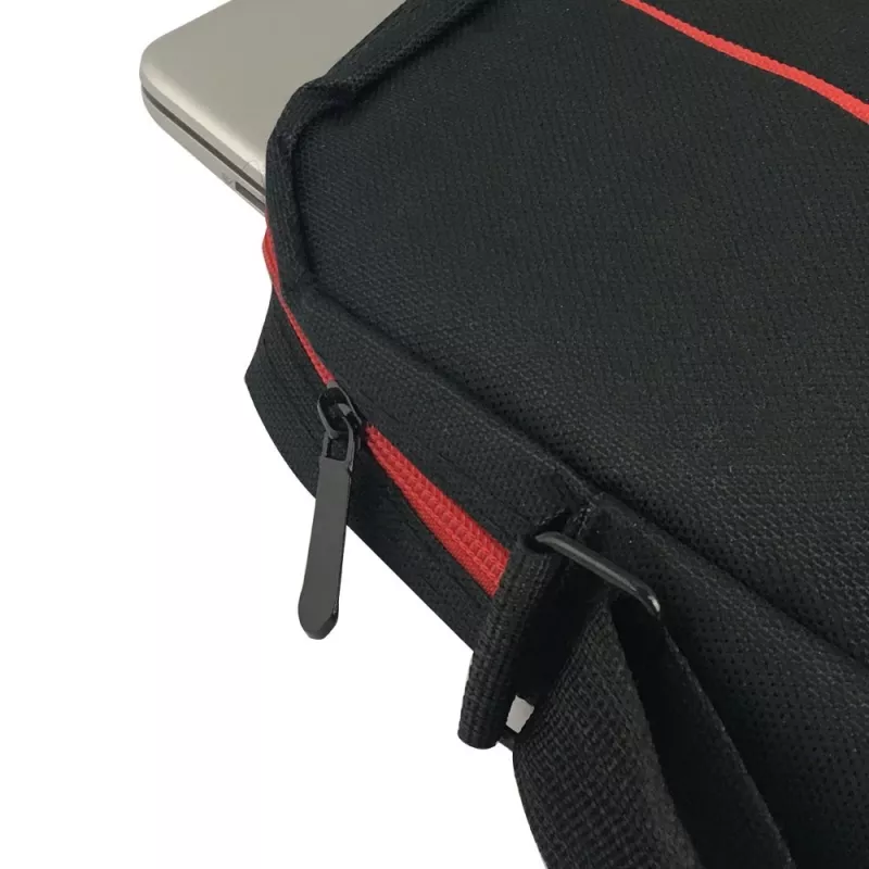 Esperanza SALERNO 39,6 cm (15,6) Toploader-tas zwart, rood
