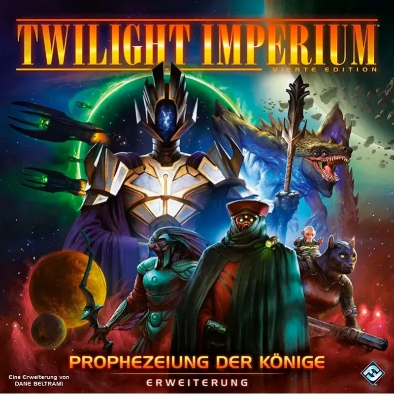 Twilight Imperium 4e editie - Prophecy of Kings, bordspel-uitbreiding