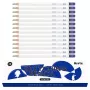 Schetspotloodset Arrtx Drawing 2B, 14 stuks – grafiet schetspotloden