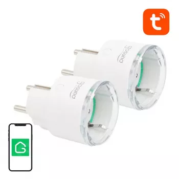 Smart stopcontact WiFi Gosund SP111 3680W 16A, Tuya 2-pack