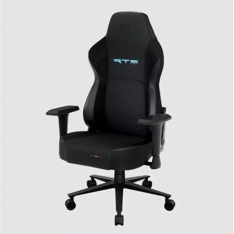 ONEX RTC ErgoGlide Alcantara gamestoel, zwart