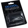 Alphacool HF aansluitterminal TEE T-stuk rond G1/4 - Deep Black (17030)