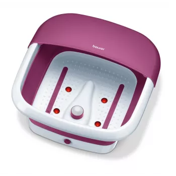 Voetbubbelbad Beurer FB 30 met bubbelfunctie en warmte – voetbad-massageapparaat, verwarming en bubbelmassage