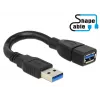 USB-kabel DeLOCK 0,15 m 2xUSB3.0-A