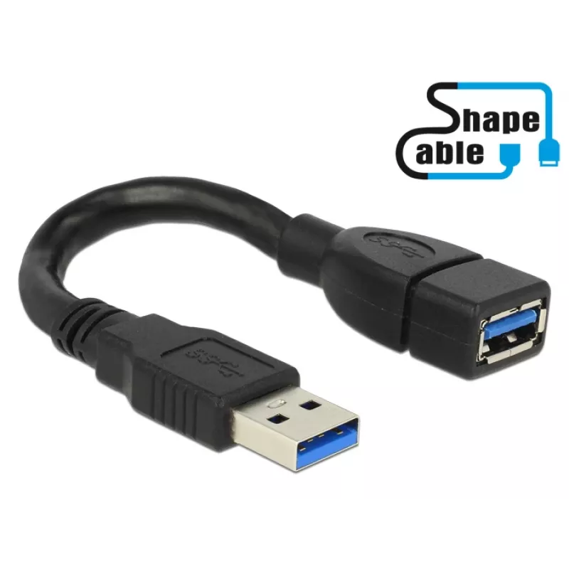 USB-kabel DeLOCK 0,15 m 2xUSB3.0-A