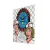 NeXtime wandklok 8167 Delux Diner, 43x43cm, wand, meerkleurig