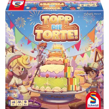 Topp die Torte, bordspel Kinderspiel des Jahres 2025