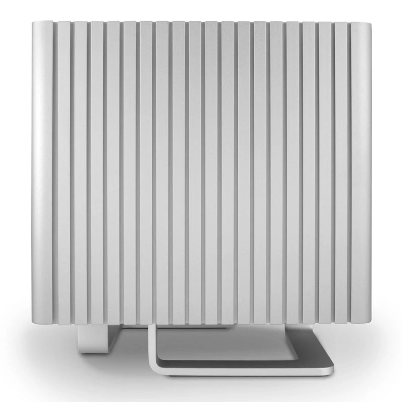 Streacom DB4 ventilatorloze cube-behuizing + Nano 120 watt voeding - zilver