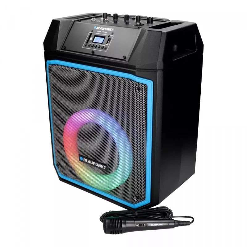 Audiosysteem MB08.2 PLL FM USB/SD/BT karaoke LED