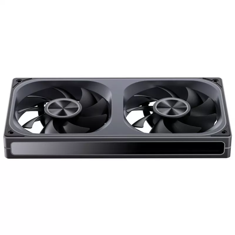 120mmx2 ARGB PWM behuizingsventilator, Jonsbo ZA-240 Infinity Mirror 240mm zwart